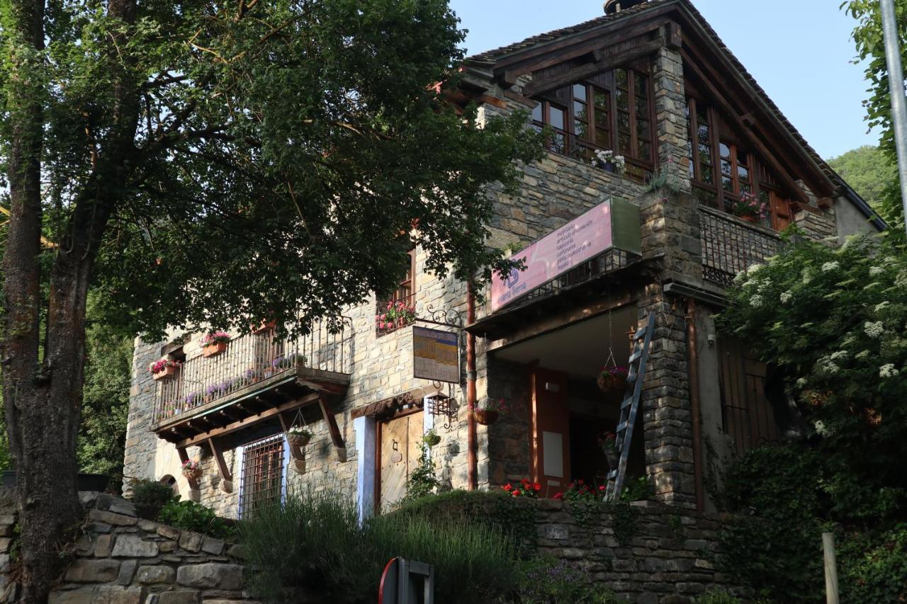 Villa Casa Maria Berna Sarvisé Exterior foto