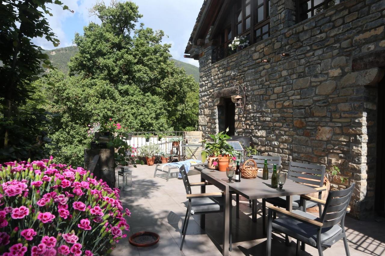 Villa Casa Maria Berna Sarvisé Exterior foto